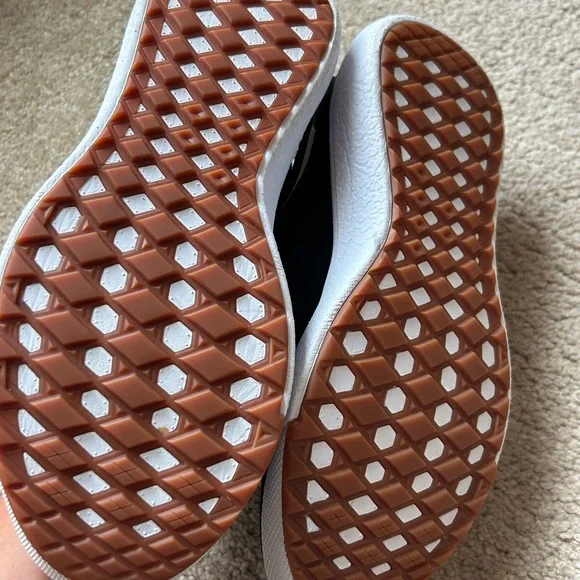 Vans Classic Black and White Athletic Shoes - Picture 6 of 6